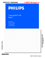 Philips - BDP-7100-Training-Service-Manual 
